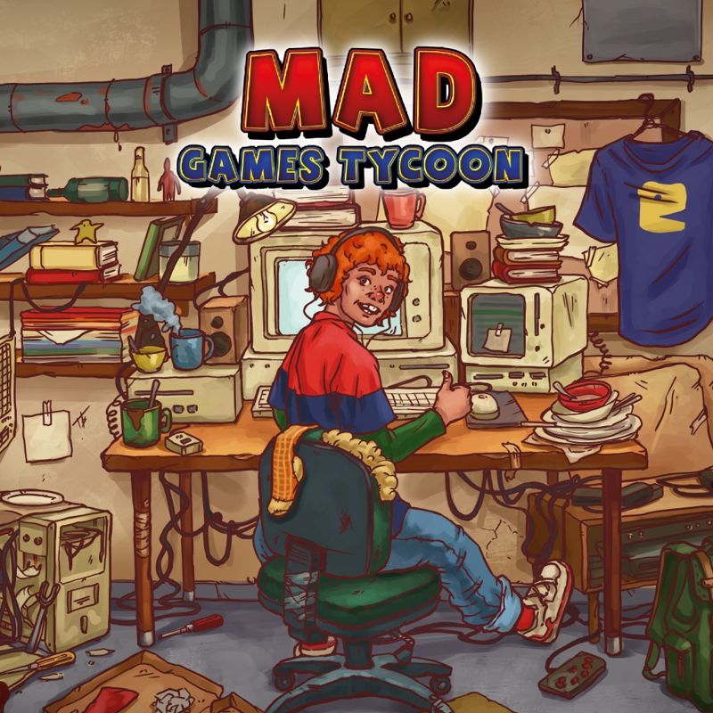 Mad Games Tycoon box art for Playstation 4